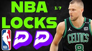 Prize Picks BEST NBA Tuesday Player Props 1/7/24