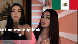 Latina makeup tutorial 🇲🇽 (first video) ❤️