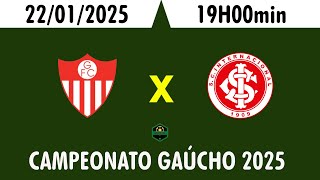 Guarany de Bagé x Internacional -  Gaúchão 2025