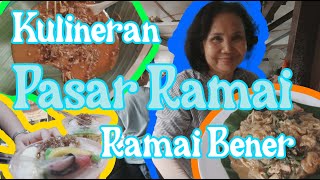 Liburan akhir tahun 2024 ke Medan...part 4 : Kulineran di Pasar Ramai Medan