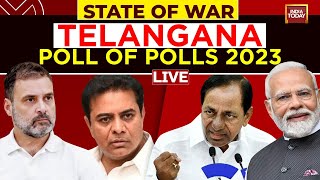 Telangana Exit Poll 2023 LIVE: Opinion Poll Survey for Telangana Elections 2023 | India Today LIVE