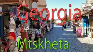 Georgia walking 2022 Mtskheta ( heart of georgia  ) City Tour ( part 2 )