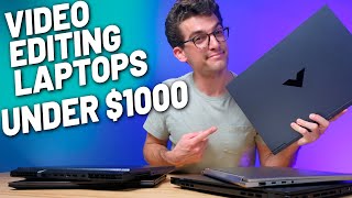 Best Video Editing Laptop on a Budget Under $1000