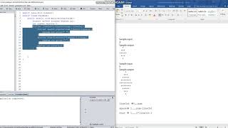 Printing a Rhombus using Java Part 2