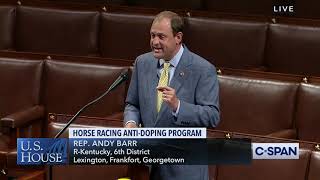 Rep. Barr Speaks Before House Passes Horseracing Integrity and Safety Act of 2020