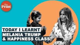 Yoga, storytelling, meditation: Delhi school's 'happiness class' shows Melania Trump a thing or two