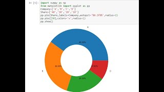 How to make Pie and Donut Chart by using Python