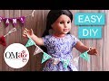 Fun Mini DIY Banner for Your Doll | Doll DIY | @AmericanGirl