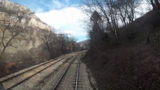 Bulgarian railways cab ride: Iskar gorge Sofia-Mezdra