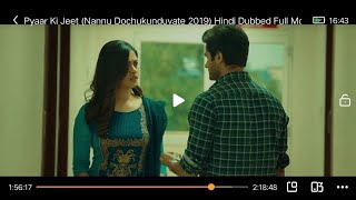 Pyaar Ki Jeet (Nannu Dochukunduvate 2019) Hindi Dubbed Full Movie Watch Free Download