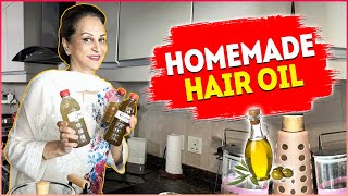 Homemade Hair Oil! | Bushra Ansari