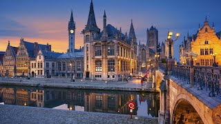 Ghent, Belgium's coolest city (4K ultra HD) | 