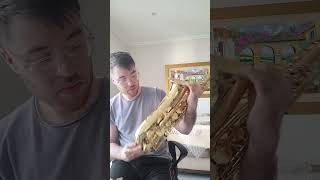 Unboxing Selmer tenor sax Ref. 56