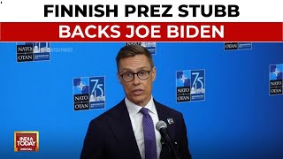 Finnish President Alexander Stubb Confident In Joe Biden's Second Term Leadership | India Today