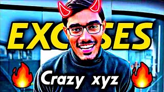 Excuses Ft. Crazy XYZ 🔥 | Edit x Amit 😈 AP Dhillon x @Crazy XYZ | TX Asim 👑 #officiallivikmap