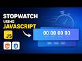 Build a Stopwatch in JavaScript (Step-by-Step) ⏱️ | HTML CSS JS Project
