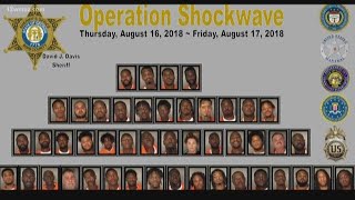 46 arrested in 'Operation Shockwave'