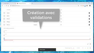 Angular Material Business Data Table