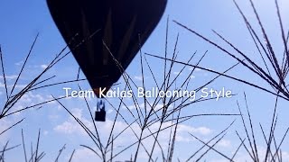 ２人で熱気球 - Team Kailas Ballooning Style