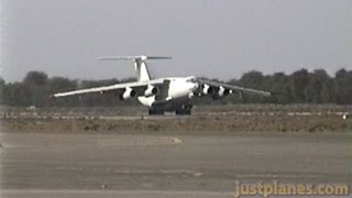 IL-76 keeps nose up for close to 20 secs!!