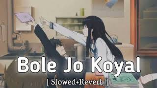 Bole Jo Koyal: A Slowed & Reverb Remake - Is Your Favorite Tune Unrecognizable?