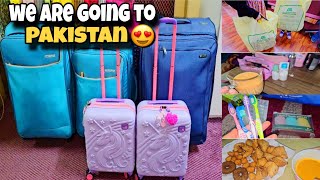 Finally hum PAKISTAN ja rhy hain 🇵🇰😍 Packing \u0026 Shopping completed 🧳Alhamdulillah ❤️