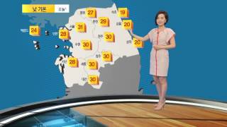 오늘 후텁지근 ... 서울31, 영월33˚c (2015-06-18) / YTN 웨더