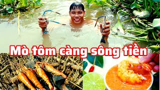 Một ngày săn bắt cùng khói bếp tv và món tôm càng nướng mọi ngon khó quên | #60