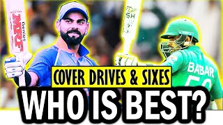 Babar Azam and Virat Kohli Best Cover drives