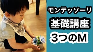 【子どもの才能を伸ばす】モンテッソーリ教育の基礎講座26-3つのM【おうちモンテ】