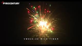 VWD25 42 - Wild Tiger 42 Schots Batterij - Pyrocentury