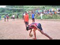 pedhabayilu malesh u0026hukumpetta team v s guntaseema local team volleyball betting match laseru ground