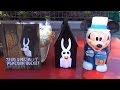 Hatbox Ghost Mickey Mouse and Ghost Dog Zero Popcorn Buckets at Magic Kingdom, Walt Disney World