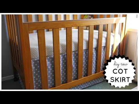{Step-by-Step Sewing} DIY Cot/Crib Skirt {Step-by-Step Sewing} DIY Cot/Crib Skirt