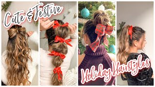 Cute and Festive Christmas Hairstyles for the Holidays