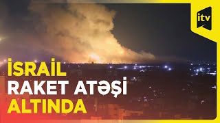 İsrail Qəzza bölgəsindən raket atəşinə tutuldu | Dəmir qübbə davam gətirəcəkmi?