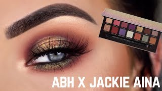 NEW ABH x Jackie Aina Eyeshadow Palette | Review + Eye Makeup Tutorial
