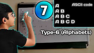 Trick to solve Java triangle loop pattern | Alphabet pattern | Part-7 | How to solve java patterns