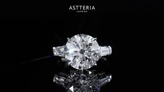 #JCRW05482815# 5.26CT WHITE DIAMOND RING ASTTERIA