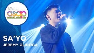 Jeremy Glinoga - Sa'yo | iWant ASAP Highlights