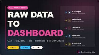 Raw Data to Dashboard Using Claude (Full Walkthrough Tutorial)