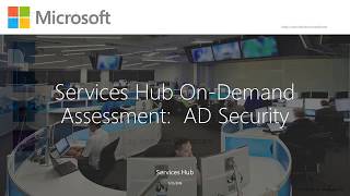 Configure Services Hub Active Directory Security Assessment