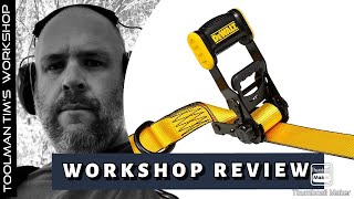 DEWALT RATCHET STRAPS REVIEW + MY FAVORITE HACK