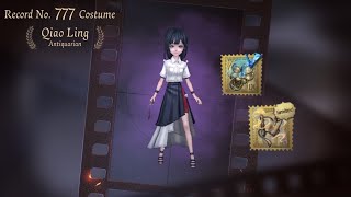 Identity V | “Qiao Ling” Skin’s Weapon Is The Best One Ever!!! Antiquarian’s New Skin!!!