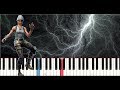 Fortnite - Electro Shuffle Dance (Piano Tutorial)