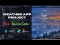 Weather app project with Open Weather API | Next.js & Tailwind CSS Demo | FREE Source code