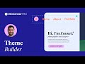 Customize Your WordPress Theme with Elementor Pro