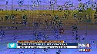 Crime Clusters: Is crime creeping up in your neighborhood?