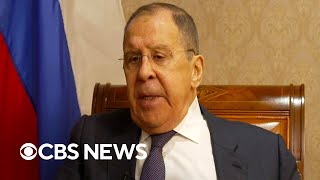 Russia's foreign minister says no excuse for barbarity of October 7