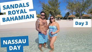 Nassau Bahamas Day! Touring Sandals Royal Bahamian - Day 3